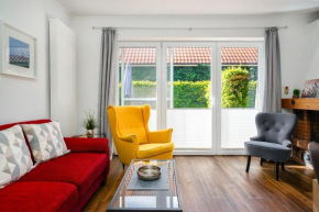 Nordwind Süd, Whg 1, zentrale Lage, Terrasse, Kamin, Hund willkommen!